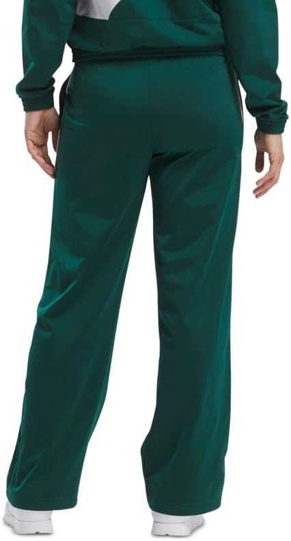 Reebok Women's Identity Tricot Track Pants (Collegiate Green, X-Large)