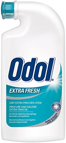 ODOL Extra Fresh - Concentrated Mouthwash (125ml / 4.25oz.ceramic bottle)