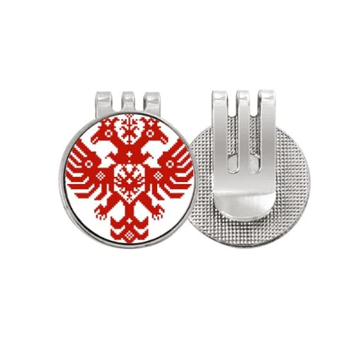 Marque-balle de golf aigle de Russie aimante pour clip de casquette email