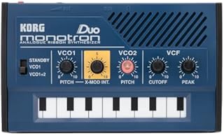 KORG Monotron Duo: Syntezator analogowy z podwójnym oscylatorem