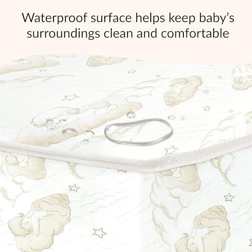 Dream On Me Twilight 5” 88 Coil Inner Spring Crib & Toddler Mattress – Brown Cloud, Greenguard Gold & JPMA Certified, Waterproof & Stain-Resistant Cover, Fits Standard Full-Size Cribs & Toddler Beds