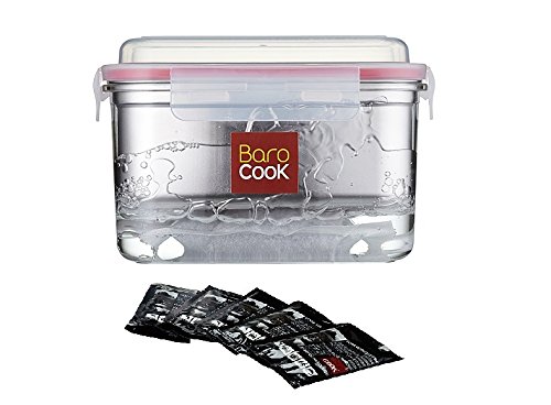 BaroCook XL 40 oz Flameless Thermal Cook Pot & 5 Heating Pack Set