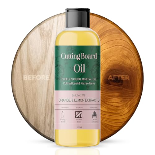 Cutting Board Oil with Lemon and Orange Oils