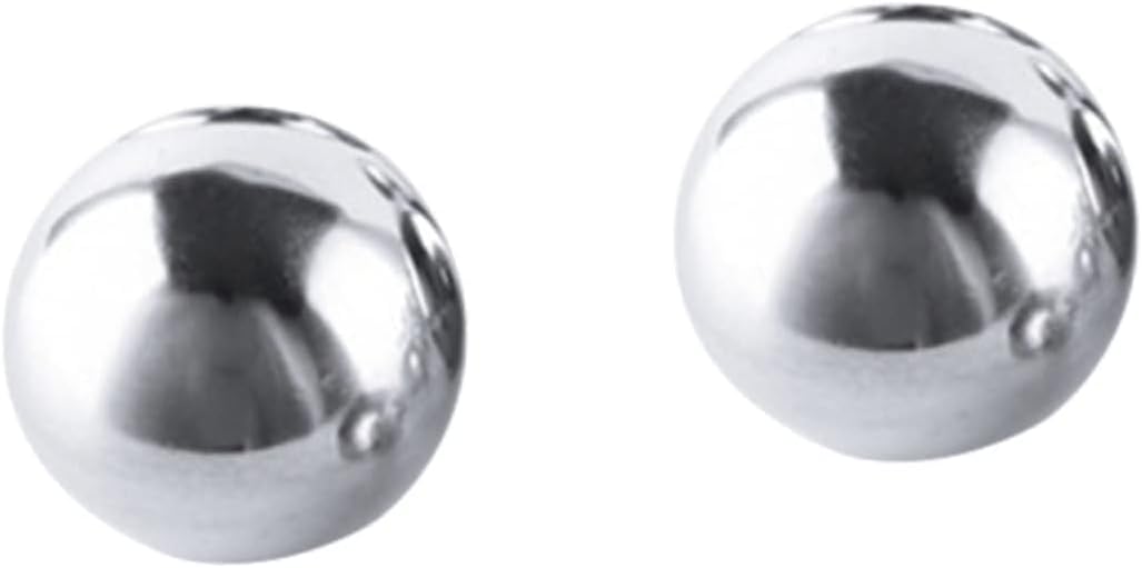 DULAI 2pcs Outdoor Sphere Ornament Reflective Garden Sphere Floating Pond Ball Mirror Surface Balls Garden Gazing Balls Home Decoration Ball Mirror Polishing Ball Bearing Decorations
