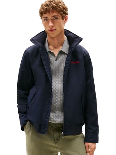 Image of Tommy Hilfiger Men's Lightweight Waterproof Regatta Bomber Jacket