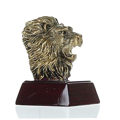 Lion (Rugged) Mascot Trophy - Customize Now - Personalized
