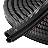 Yawfold Türdichtung Dichtungsband Selbstklebend, 10mmx12mmx6m Türrahmen Fensterdichtung für...