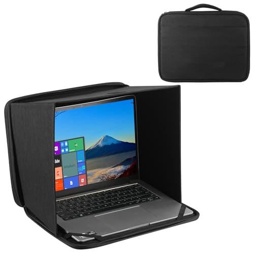 Pare-soleil universel pour ordinateur portable protection vie privée de 12 à 14"