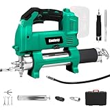 Cordless Grease Gun Compatible with Makita18V Battery, 100cm High Pressure Hose 12000 PSI Pressure Electric Grease Gun for Trucks, Farms, Construction and DIY (NO Battery)