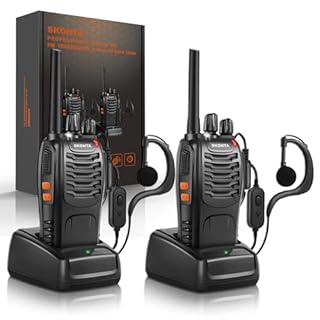 Two Way Radios, Suitable for Adults and Kids, 16 Channels walkie talkies, Equipped with Rechargeable Batteries, with LED Light and VOX Function, Ideal Camping and Hiking Communication
