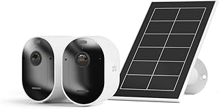 Arlo Pro 5 2K + Solar Panel, Wireless Outdoor WiFi Surveillance Camera, 8 Months Battery Life, Advanced Color Night Visio…