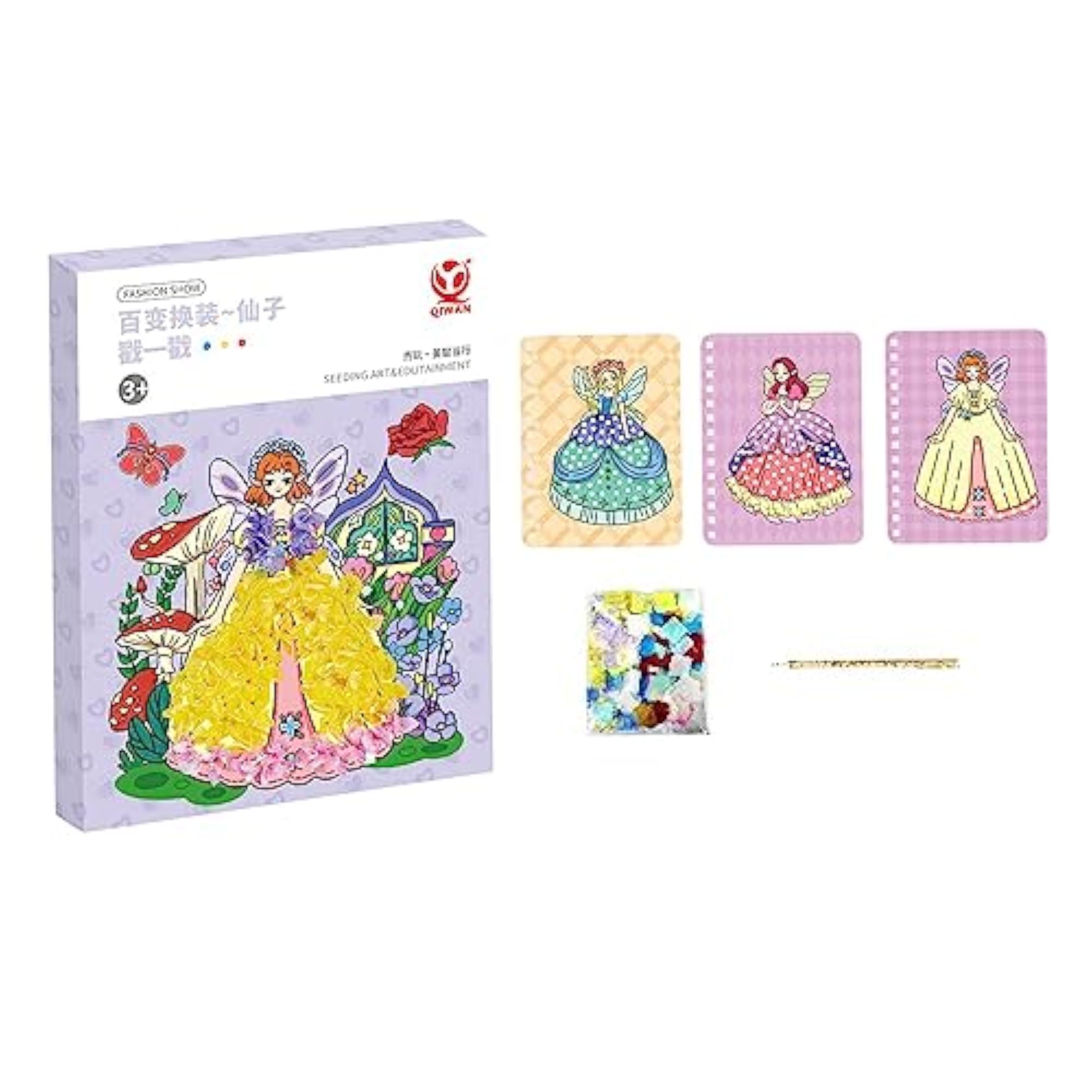 Clothes Changing Doll Sticker for Kids