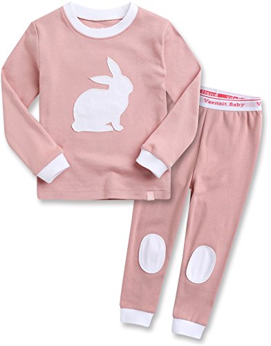 Vaenait Baby Kids Girls Sleepwear Pajama 2Pcs Set Bono Rabbit 2T/S #TOP10
