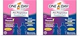 A Day Men's & Women's Pre-Pregnancy Multivitamin Softgel Including Vitamins A, Vitamin C, Vitamin D, B6, B12, Folic Acid & More, Supplement for Before, During, and Postnatal, 60 Count (Pack of 2)