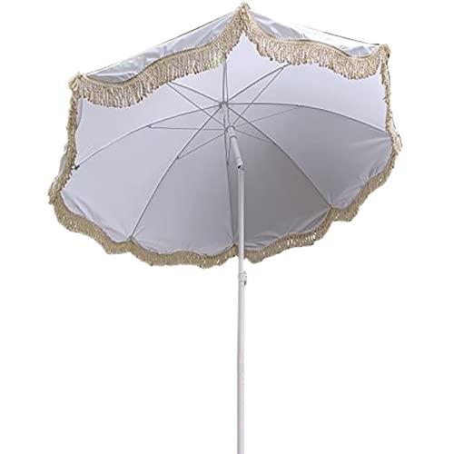 Parasol inclinable anti-UV 200cm contre la chaleur sur la terrasse - 5