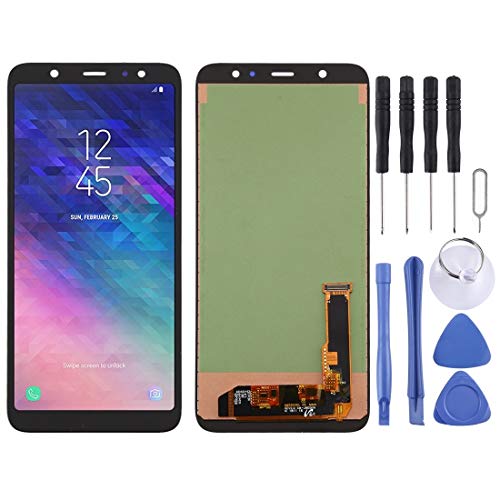 DINGJIA Écran LCD supérieur et Digitizer Assemblée plénière for Galaxy Grand-Prime SM-G530F SM-G531F (Noir) (Color : Black)