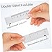 KALLORY 100pcs Paper Tape Measure Ruler for Body Measurement Disposable Wound Measuring Guide Durable Eco Friendly Soft Portable Long
