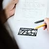 Pocket Chemist Exam Edition: Organic Chemistry Stencil Drawing Template - Chemists, Chemical Engineers, Biochemist Small Metal Ruler Cool Multitool Graduation - Draw Molecule Shapes - Genius Lab Gear