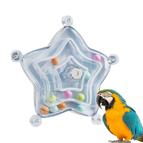 Conure Spielzeug zur Bereicherung von Vögeln, Spielzeug für Wellensittiche, Spielzeug für Papageien, sicheres Haustierzubehör für Aras, Hunde, Hunde