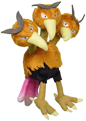 Peluche Dodrio Pokemon Fit authentique issue de la collection officielle