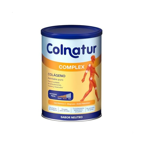 Colnatur Complex Neutro | 330g | Colágeno con Magnesio y Vitamina C para Músculos y Articulaciones