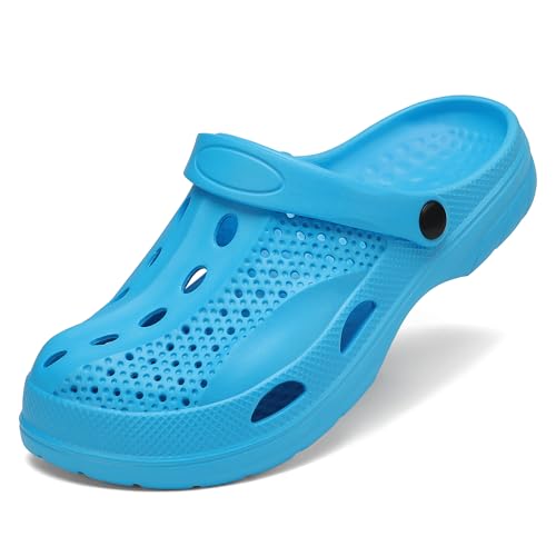 Image of SOSOWHLTE Men's Women's Arch Support Clogs,Unisex Garden Shoes Comfortable Slip-on Outdoor Sandals Slippers for Beach Casual