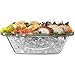 Prodyne Acrylic Flip Salad On Ice Bowl with Lid, 2pc Set, 10