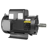 Baldor L1509T General Purpose AC Motor, Single Phase, 213T Frame, ODTF Enclosure, 7-1/2Hp Output, 3450rpm, 60Hz, 230V Voltage