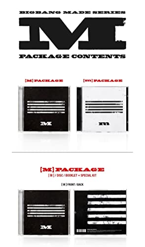Bigbang - Made Series [M] Cd + Photobook + Photocard + Puzzleticket (M Or M Version) #TOP1