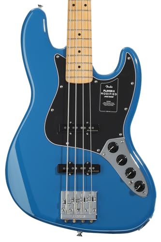 Fender Player II Modified Active Jazz Bass - Electric Blue, Maple Fingerboard