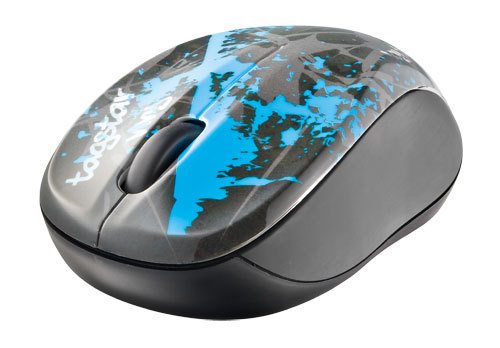 Preisvergleich Produktbild Trust Vivy Wireless Mini Maus Graffiti blau