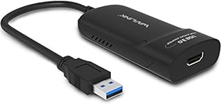 Wavlink USB 3.0 to HDMI Universal Video Graphics Adapter with Audio Port Displaylink Chip Supports up to 6 Monitor displays, 2048x1152 External Video Card Adapter Support Windows & Chrome OS