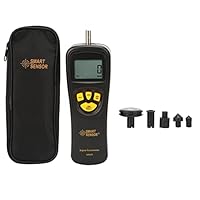 Walfront Smart Sensor Digitaler Tachometer, 0,5~19999 Digitaler Drehzahlmesser Drehzahl Digitaler Fototachometer mit LCD-Hintergrundbeleuchtung, digitaler Hand-Tachometer