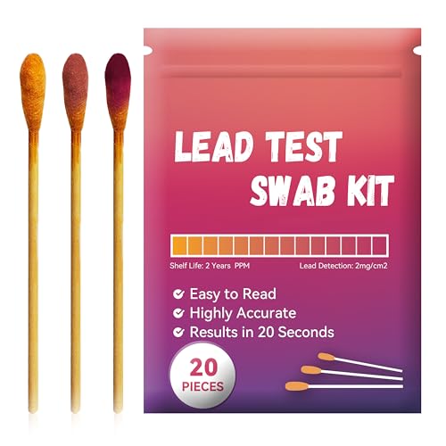 Lead Test Kit with Water-Only Results (20 Pcs)