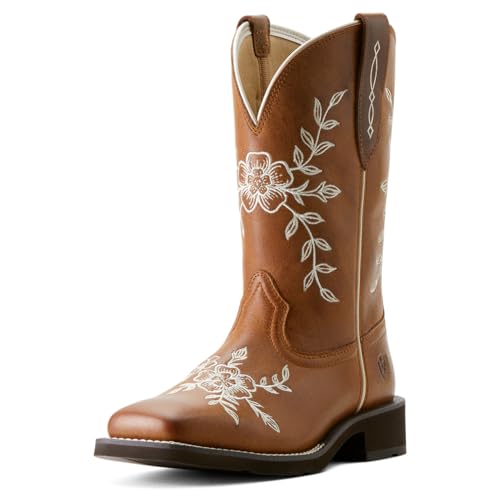Ariat Women's Flora Western Boot, Country Cork, 11