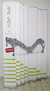 Roll Up Messedisplay 100 x 200 cm mit PrintGreen! Grafik