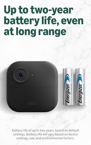 Blink Outdoor XR+ 1 Camera System - Extended Range Wireless Security Camera - Black - 6
