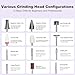 Professional Cordless Nail Drill Kit,Alloy Electric Nail File for Acrylic Nails Gel Polishing Callus Remover,30,000RPM with LED Display Rechargeable Quiet Manicure Pedicure Kit for DIY,Home Salon Use