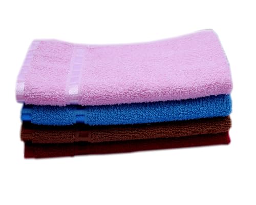 Image of Space Fly Microfiber Hand Towel for Wash Basin | Small Towel for Face and Hand | Face Towel for Women | Hand Towel Set of 4 | Size: 30 x 45