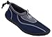 New Mens Slip on Water Pool Beach Shoes Aqua Socks (10, Grey 5907)