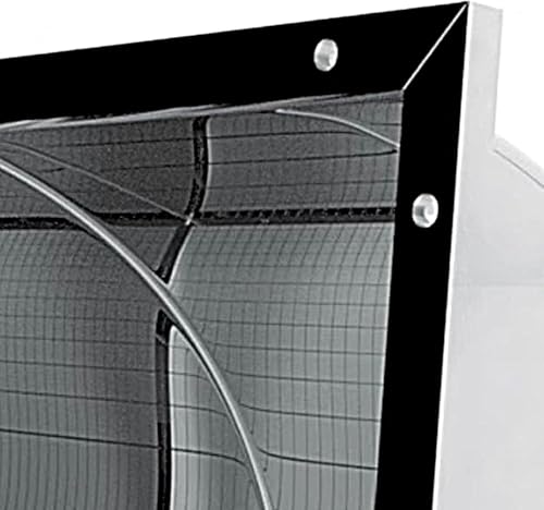 Grille d'aération carrée en acier inox 304 durable pour façade extérieure 10"