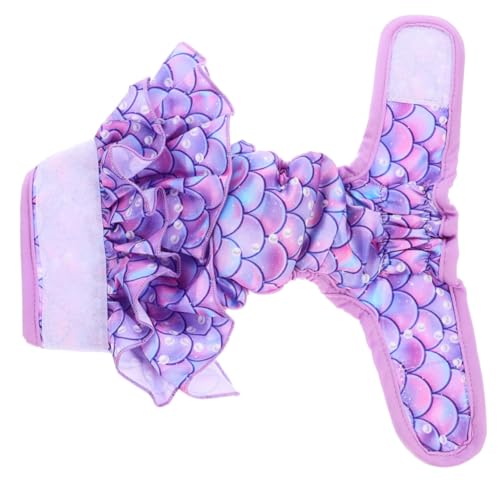 MERRYHAPY Bragas Sanitarias Lavables para Perras Diseño Bonito Cuidado Sanitario Celo XL