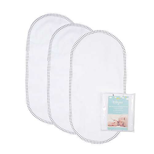 TILLYOU Soft Changing Pad Liners Waterproof, 27