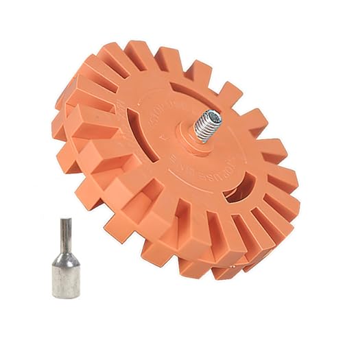 Functional Auto Detailing Tool Professional Rubber Removers Wheel for Stickers and Glues From Car Car Sticker Removal Tool