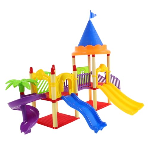 UPKOCH Giocattolo Scivolo Miniatura Riproduzione Giochi per Casa delle Bambole Accessorio Decorativo Promuove Creatività e Sviluppo Adatto a Ragazzo