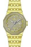 Invicta Reserve 50442 Orologio da Uomo - Movimento Automatico - Acciaio Inossidabile con Quadrante Oro - 48 mm - Con 779 Diamanti