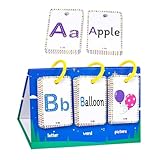 Conception robuste : fabriquées à partir d'un matériau épais, ces cartes sont et faciles à nettoyer, ce qui les rend idéales pour un usage quotidien, des cartes flash d'apprentissage précoce, des cartes d'alphabet pour l'heure du coucher