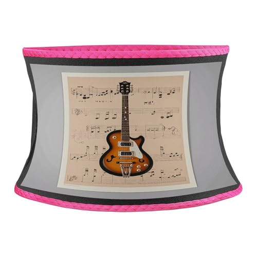Faja Lumbar Musical con Estampado de Guitarra