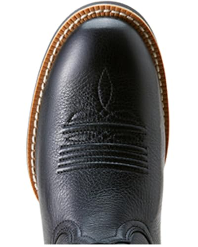 Ariat Women's Ranahan Western Boot, Black Deertan, 84