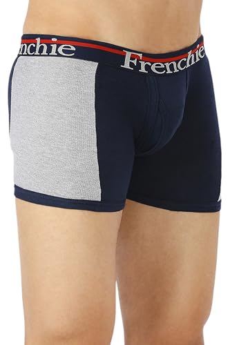 Image of Frenchie Ace Men's Cotton Rib Trunks in Stretchable, Breathable Innerwear Trunks